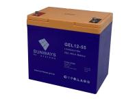 Аккумуляторная батарея SUNWAYS GEL 12-55 Аккумуляторная батарея SUNWAYS GEL 12-55