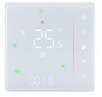 Сенсорный термостат для управления устройствами электрического и водяного обогрева Akubela