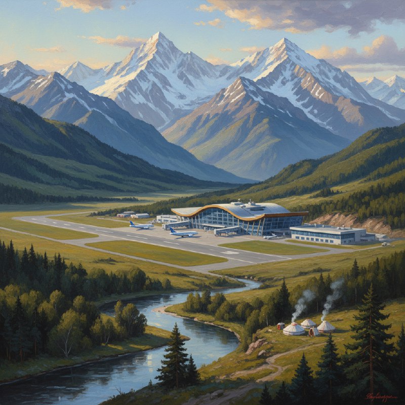 Аэропорт. Горный Алтай Аэропорт. Горный Алтай