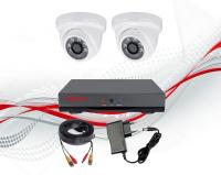 Комплект видеонаблюдения внутренний 2 камера 1080P Комплект видеонаблюдения внутренний 2 камера 1080P