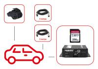 Комплект видеонаблюдения для такси Мовирег