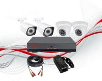 Комплект видеонаблюдения комбинированный 2+2 1080P Комплект видеонаблюдения комбинированный 2+2 1080P
