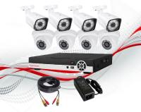 Комплект видеонаблюдения комбинированный 4+4 1080P FullHD Комплект видеонаблюдения комбинированный 4+4 1080P FullHD