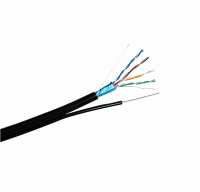 Кабель FTP CAT 5E CU 4x2x0,50 CU PE ВНЕШНИЙ С ТРОСОМ (МЕДНЫЙ) Кабель FTP CAT 5E CU 4x2x0,50 CU PE ВНЕШНИЙ С ТРОСОМ (МЕДНЫЙ)