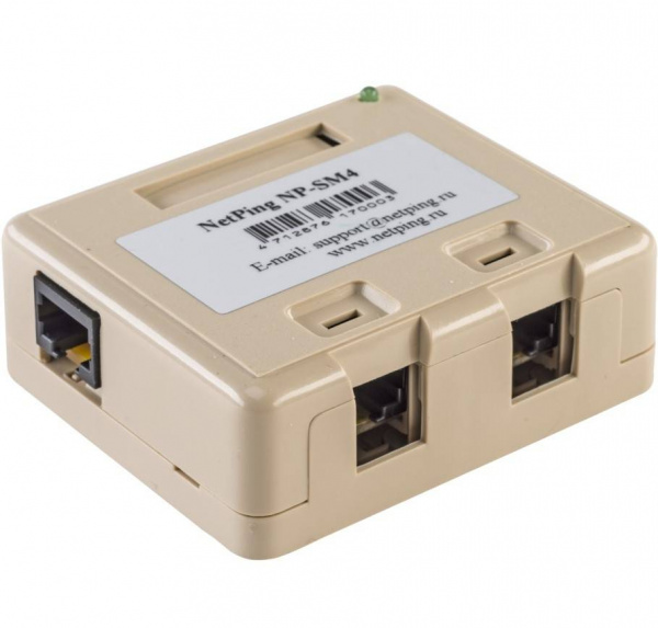 Коммутатор NetPing NP-SM4 Коммутатор NetPing NP-SM4