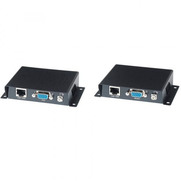 Комплект TTP111VGA: приемник и передатчик для передачи VGA сигнала по витой паре STP или UTP CAT5 Комплект TTP111VGA: приемник и передатчик для передачи VGA сигнала по витой паре STP или UTP CAT5